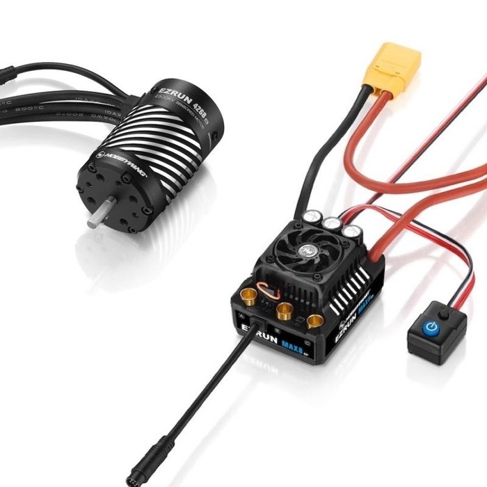 Hobbywing MAX 8 ESC and EzRun 4274 2200kv SL Brushless Motor Combo