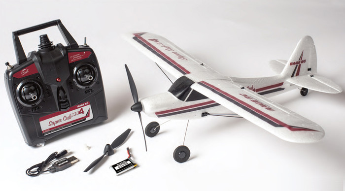 Rage Super Cub MX4 Micro EP 4-Ch RTF Airplane with PASS System, A1114, RGRA1114