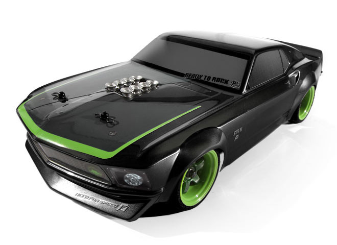 HPI Racing RS4 Sport 3 1969 Mustang RTR-X, 120102, HPI120102