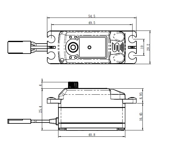 Savox SW-1211SG Black Edition Servo Digitale Impermeabile Alta - Foto 2