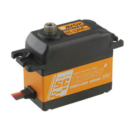 Savox SC-1268SGP High Torque Digital Servo with Soft Start, SAVSC1268SGP