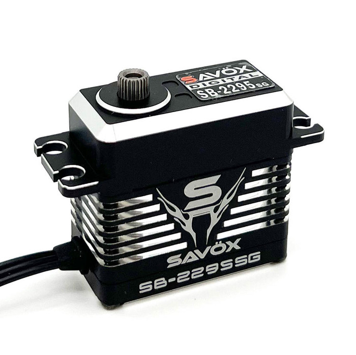 Savox SB-2295SG High Torque High Voltage Monster Brushless Servo Black Edition