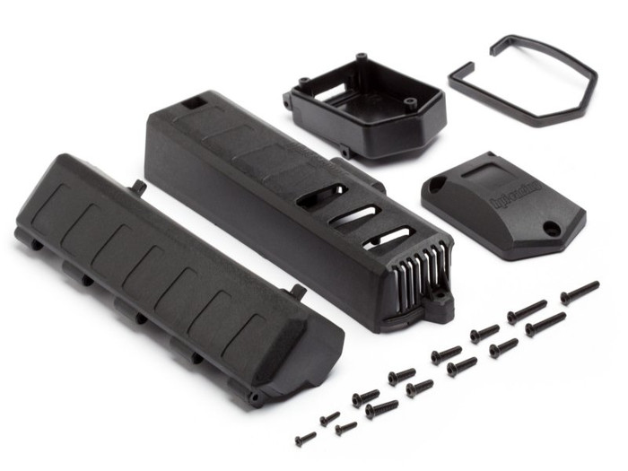 HPI Battery Cover/Receiver Case Set for the Savage XS Flux Models, 105690