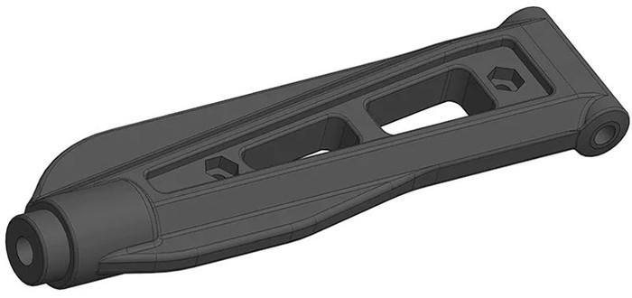 Team Corally Upper Front Composite Suspension Arm HDA-4 for Kagama XP, C-00180-530, CORC-00180-530