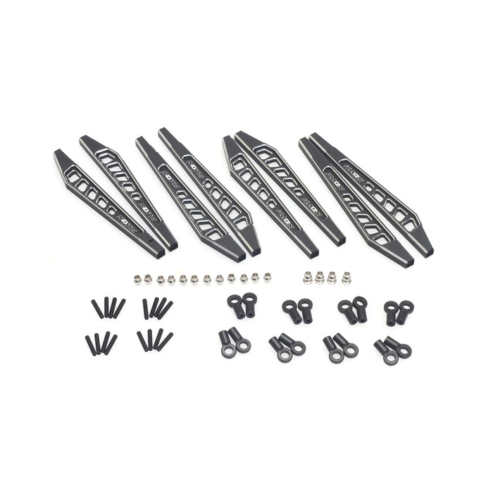 CEN KAOS Black Anodized Aluminum Suspension Linkage Set for F-450 w/ CKD1000 Lift Kit Conversion, CKD0382, CEGCKD0382