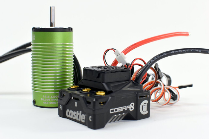 ラジコン Castle Sensored 1515 Series 2200KV CASTLE 1515 SENSORED MOTOR - 2200KV V2 LIMITED EDITION