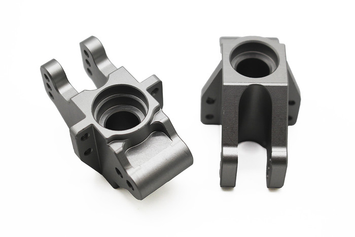 Racers Edge Aluminum Upright Rear Hub Carriers for Team Corally Kagama XP, Kagama 4 XL, Kronos, 1980