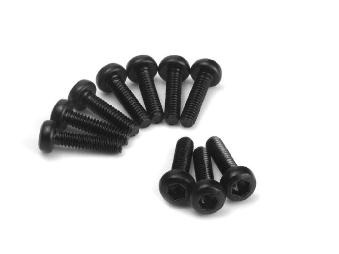 HPI Button Head Screw M1.7x7mm with Hex Socket (10pcs) for Venture 18 Models, 161178