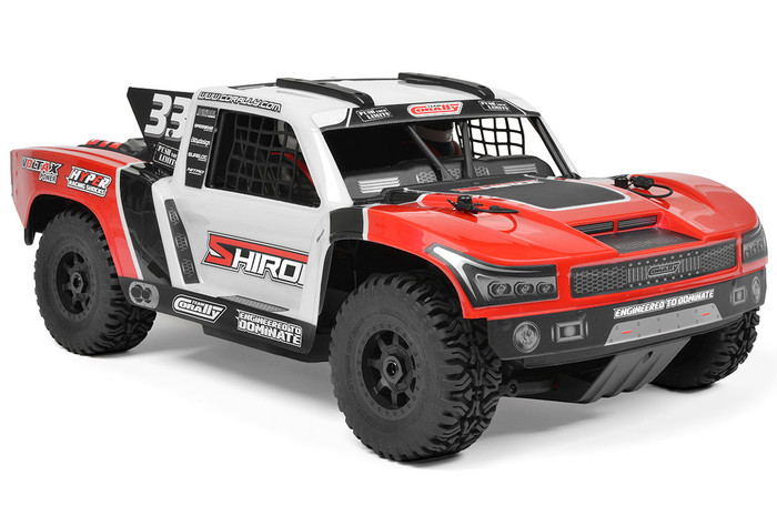 Team Corally Shiroi XP 6S 1/8 RTR Short Course Truck - Red, C-00278-R, COR00278-R