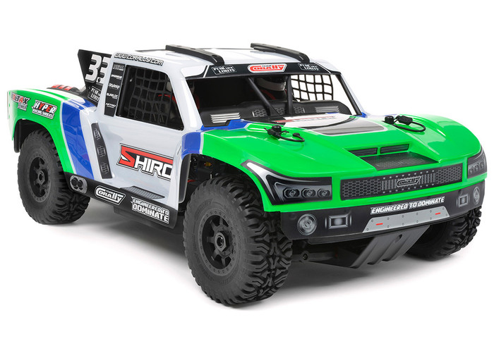Team Corally Shiroi XP 6S 1/8 RTR Short Course Truck - Green, C-00278-G