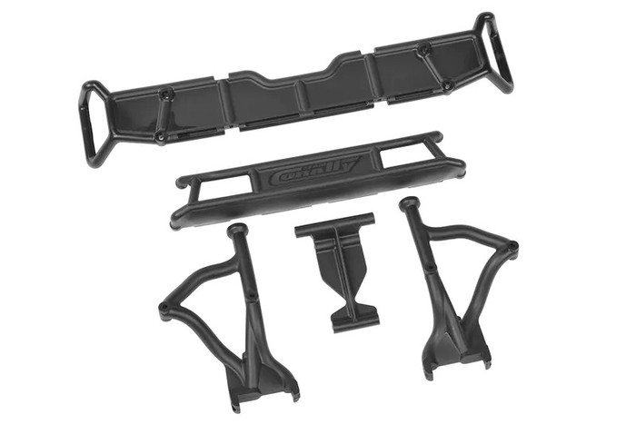 Team Corally Rear Bumper Set for Shiroi XP, C-00180-1236, CORC-00180-1236