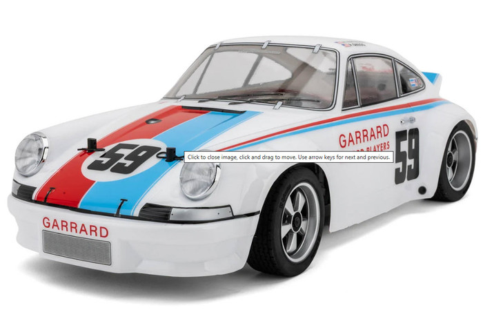 HPI Sport 3 FLUX 1973 Brumos Porsche Carrera RSR Brushless 1/10 RTR, 160788, HPI160788