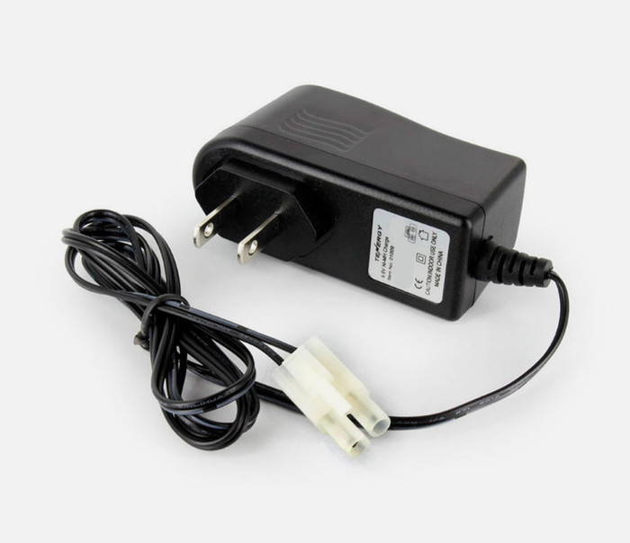Tenergy 12V 400mA Charger for 9.6V NiMH and NiCd Batteries with Standard Tamiya Connector, TEN01009