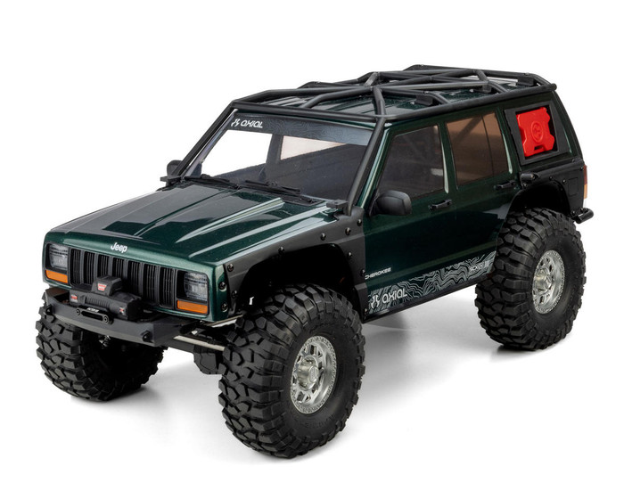 1/10 SCX10 III Jeep Cherokee XJ 4X4 RTR Brushed Rock Crawler, Green