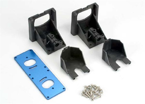 Traxxas Motor Mount Bracket/Gear Cover/Motor Plate Villain EX, 1521R
