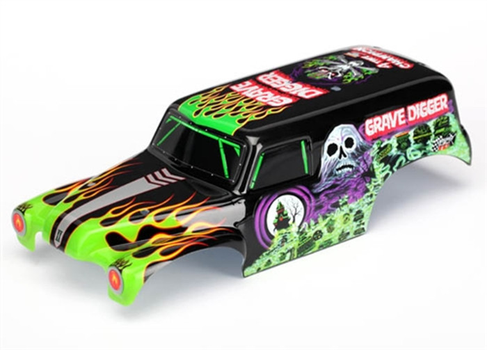 Traxxas 1/16 Monster Jam Grave Digger Body, 7280
