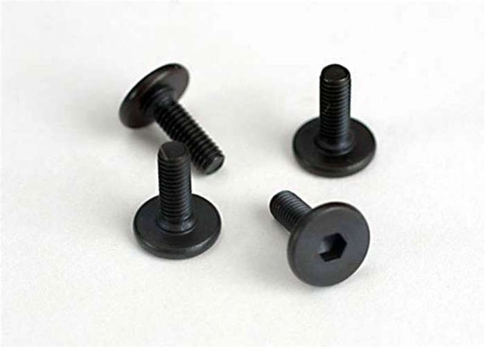 Traxxas Flathead Hex Engine Mount Screws 3x10, 4859