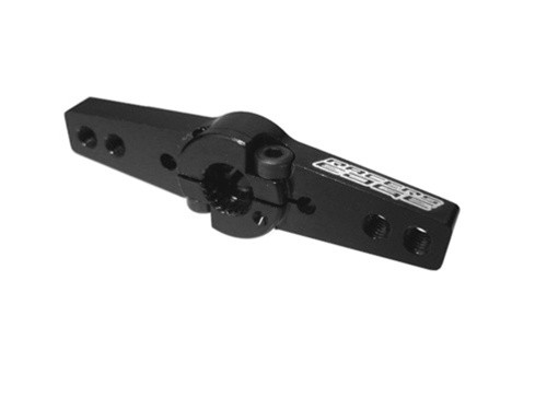 Aluminum Pro Adjustable Servo Horn Double Arm Savox Black, 10381BK