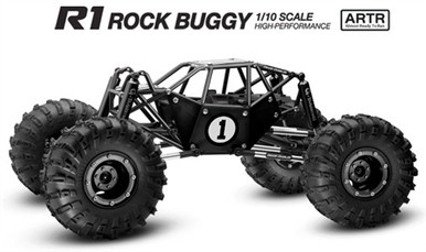 Gmade R1 ARTR Rock Crawler Buggy - Black, 51004