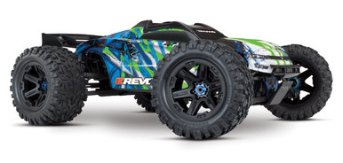 Traxxas Green E-Revo 2.0 VXL Brushless RTR Monster Truck (86086-4)
