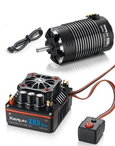 Hobbywing XR8 Plus ESC Combo with Xerun 4268 SD G2 1900kv Motor
