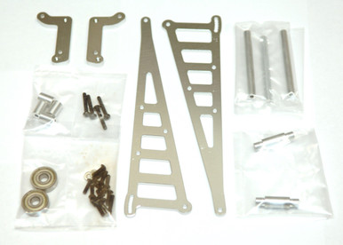 Integy RC Modelo CNC Mecanizado Aluminio Wheelie Bar Set Diseñado Para HPI 1/10 Nitro Firestorm
