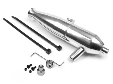 HPI HB CYCLONE　未開封 HPI Aluminum Tuned Pipe for the Savage X 4.6 GT-6/XL 5.9 models, 86138