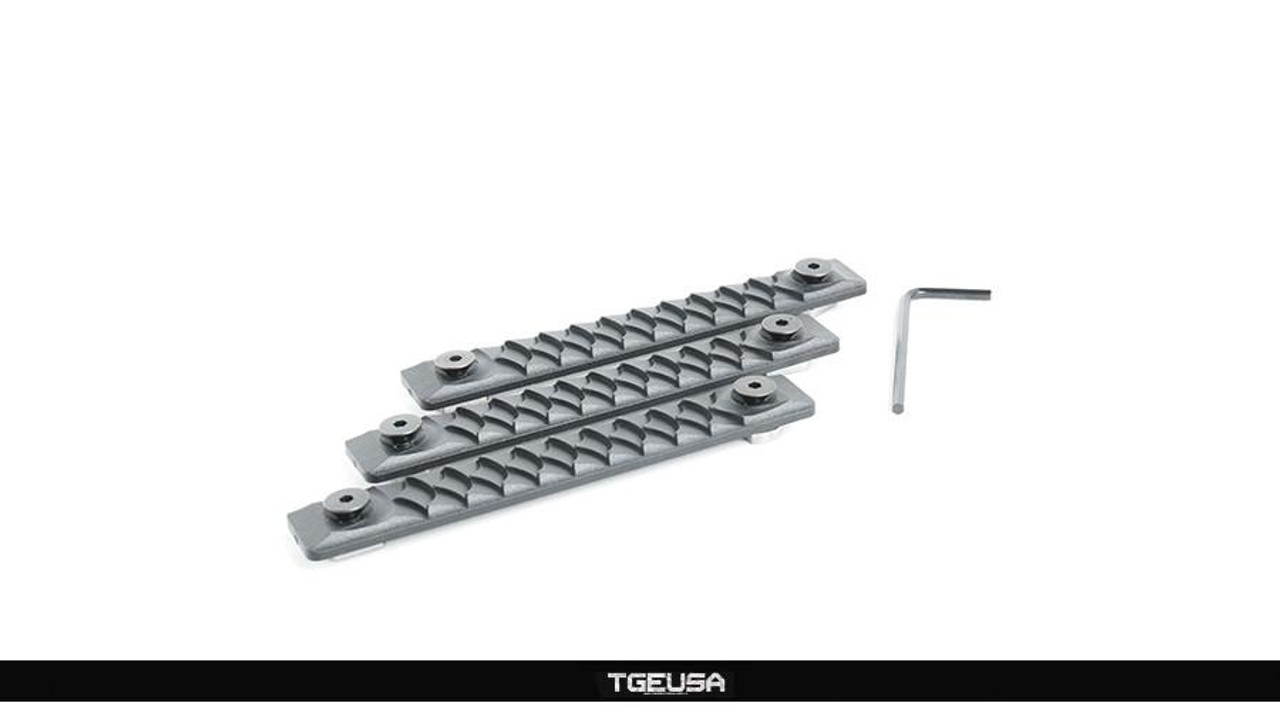 RailScales HTP M-LOK Scales - 3 Pack / Dragon / Black - The Great