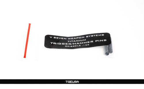V Seven AR Titanium Trigger / Hammer Pins - .154