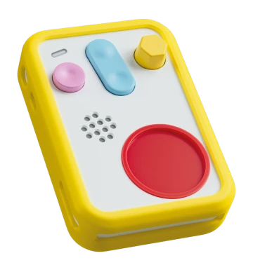 Coque de protection Patapum jaune: FABA+
