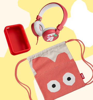 Accessoires rouges pour commencer avec FABA: FABA