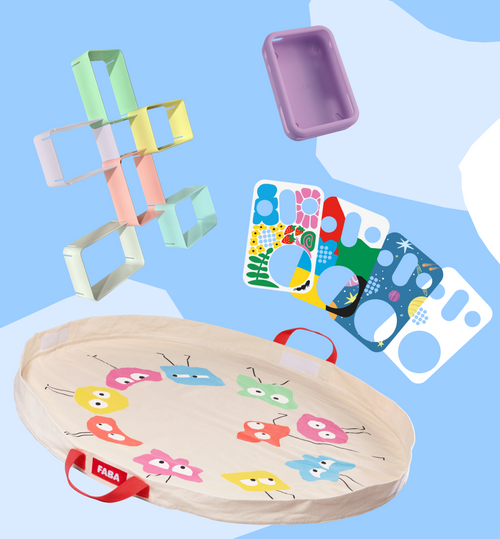 Accessoires lilas pour la chambre d’enfant: FABA
