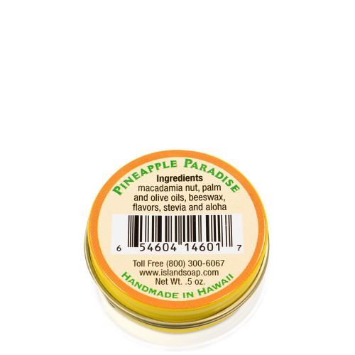 #430PA-12, Pineapple Paradise Lip Balm Tins (12 pack)