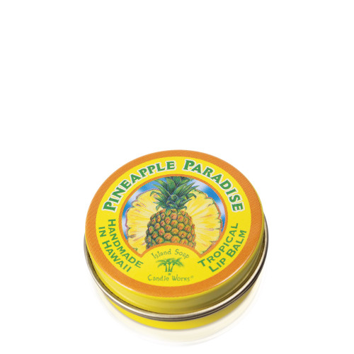 #430PA-12, Pineapple Paradise Lip Balm Tins (12 pack)