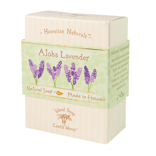 Aloha Lavender - 4.4 oz. Hawaiian Naturals Soap