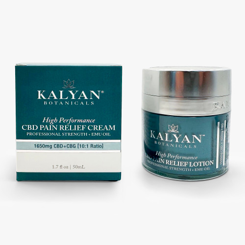 50ml/1.7oz CBD Pain Relief Cream (Total CBD 1500mg + CBG 150mg)