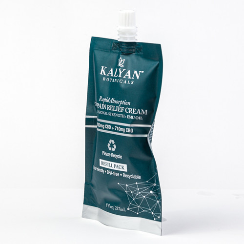 Kalyan CBD Pain Relief Cream Refill (Total CBD 7100mg + CBG 710mg)