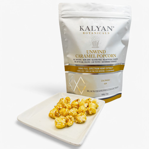 Unwind Caramel Popcorn - 14 servings - 198g/7oz