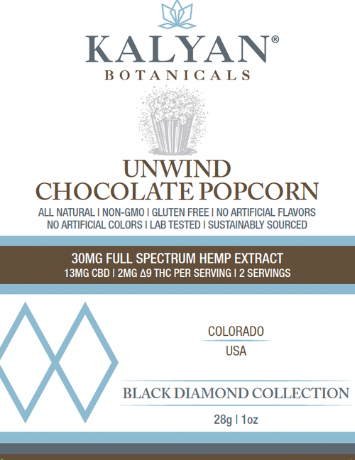 Unwind Chocolate Popcorn 28g/1oz