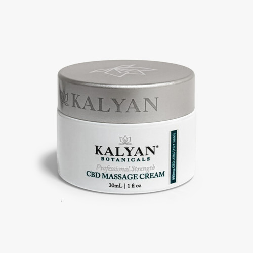 Kalyan CBD Massage Cream 30ml | 1 fl oz (990mg CBD + CBG (10:1 Ratio)
