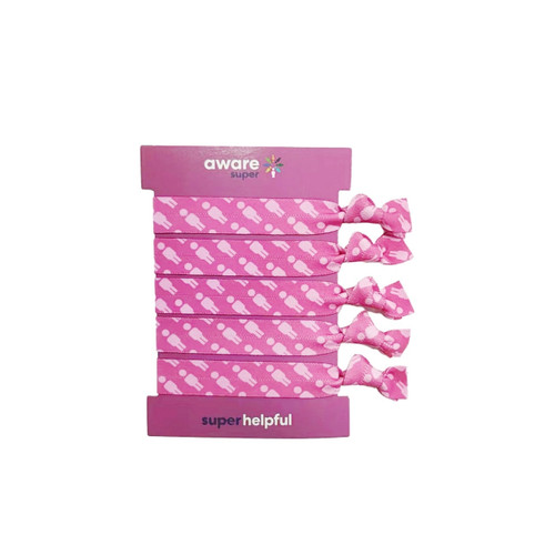 Sam Pattern Hair Ties (Set of 5) WA