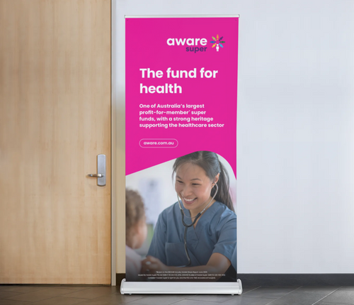 126776 -  Pull Up Banner Health Banner
