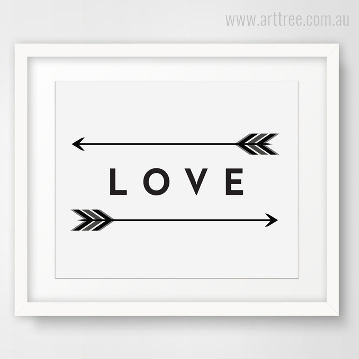 Love Arrows Wall Art Decor