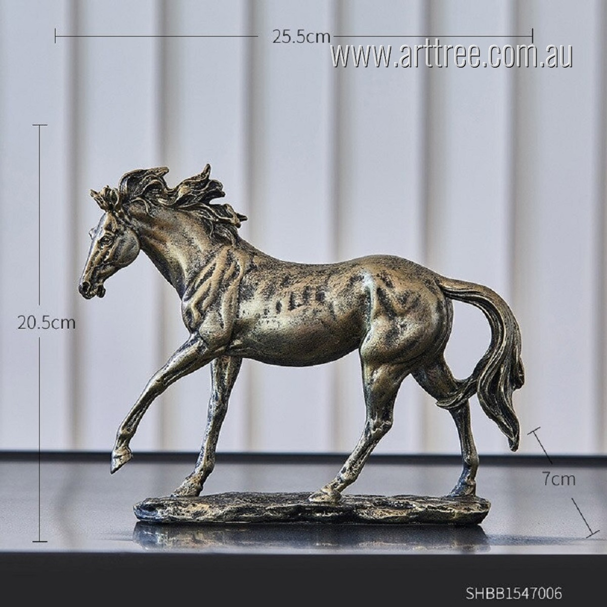 Retro Horse Animal Resin Art Sydney Sculpture For Sale Size For Interior Decoration