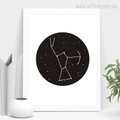 New Constellation Star Map Astronomy Galaxy Kids Room Decor