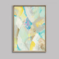 Abstract White Rock Canvas Art