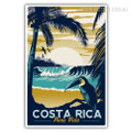 Costa Rica Pura Vida Vintage Travel Posters Print