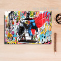 Superheroes Graffiti Wall Art Print