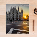 Milan Cathedral Church Vintage Poster Print