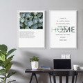 Tropical Plant Want To Be Useful Person Home Quote Art